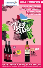 Catalogue Supermarchés E.Leclerc en cours à Fontenay-le-Comté et alentours, Foire aux Vins, 88 pages, 01/10/2024 - 12/10/2024