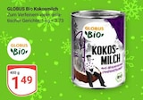 Kokosmilch von Globus Bio im aktuellen GLOBUS Prospekt