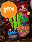 Sucettes doigts zombie - 80 g - Dr. Skelling Bones en promo chez B&M Sucettes doigts zombie - 80 g - Dr. Skelling Bones dans le catalogue B&M