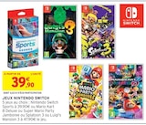 Jeux nintendo switch - Intermarché à Valence Jeux nintendo switch en promo chez Intermarché Valence à 39,90 €