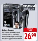 Folien-Rasierer Angebote von EDEKA zuhause bei EDEKA Frankenthal für 26,99 €