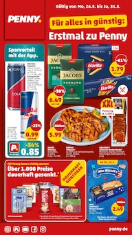 Barilla im aktuellen Penny Prospekt (Regensburg) Barilla im Penny Prospekt "Wer gĂĽnstig will, muss Penny." mit 49 Seiten (Regensburg)