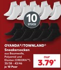 Sneakersocken im Angebot bei Kaufland in Hagen Sneakersocken Angebote von OYANDA/TOWNLAND bei Kaufland Hagen für 3,79 €