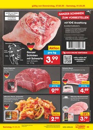 Schweinebauch Angebot im aktuellen Netto Marken-Discount Prospekt auf Seite 57