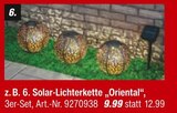 Solar-Lichterkette 'Oriental' im Angebot bei toom Baumarkt in Pirna Solar-Lichterkette 'Oriental' Angebote bei toom Baumarkt Pirna für 9,99 €