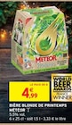 Bière Blonde de Printemps - Météor en promo chez Intermarché Nîmes à 4,99 €