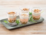 Verrines truite fromage frais ou poulet courgettes pesto ou courgettes chèvre poivrons - GUYADER - Super U à Romans-sur-Isère Verrines truite fromage frais ou poulet courgettes pesto ou courgettes chèvre poivrons - GUYADER en promo chez Super U Romans-sur-Isère à 3,50 €