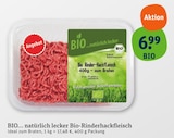 Aktuelles Bio-Rinderhackfleisch Angebot bei tegut in Nürnberg ab 6,99 €