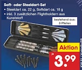 Soft- oder Steeldart-Set im Angebot bei Netto Marken-Discount in Aachen Soft- oder Steeldart-Set Angebote bei Netto Marken-Discount Aachen für 3,99 €