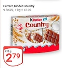 GLOBUS Koblenz - Kinder Country Angebot im Prospekt Kinder Country bei GLOBUS im Koblenz Prospekt für 2,79 €