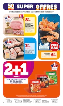 Promo Crevettes dans le catalogue Super U du moment à la page 8