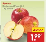 Aktuelle Äpfel Angebote bei Netto Marken-Discount in Siegen (Universitätsstadt) Aktuelles Äpfel rot Angebot bei Netto Marken-Discount in Siegen (Universitätsstadt) ab 1,99 €