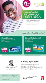 mea - meine apotheke Prospekt "Unsere Juni-Angebote" mit 4 Seiten
