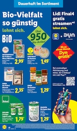 Aktueller Lidl Prospekt mit Biofleisch, "LIDL LOHNT SICH", Seite 62