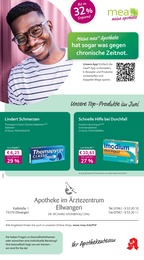 mea - meine apotheke Prospekt für Ellwangen: "Unsere Juni-Angebote", 4 Seiten, 01.06.2025 - 30.06.2025