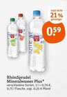 Aktuelles Mineralwasser Plus Angebot bei tegut in Erfurt ab 0,59 €
