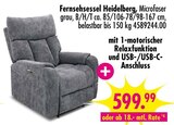 Aktuelles Fernsehsessel Heidelberg Angebot bei SB Möbel Boss in Krefeld ab 599,99 €