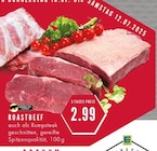 Aktuelles ROASTBEEF Angebot bei E center in Essen ab 2,99 €