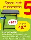 Aktuelles Balkon-Klapptisch Angebot bei ROLLER in Halle (Saale) ab 49,99 €