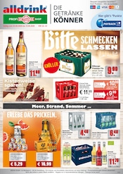 Weinbrand im alldrink Prospekt in Rüsselsheim Aktueller alldrink Prospekt mit Weinbrand, "DIE GETRÄNKEKÖNNER", Seite 1