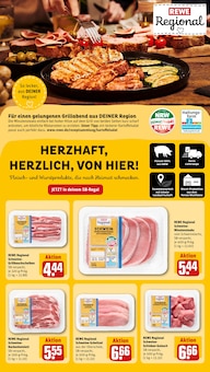 Schweinefleisch im REWE Prospekt "Dein Markt" mit 30 Seiten (Recklinghausen)