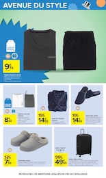 Prix et réduction Vêtements Homme dans le prospectus Carrefour en cours Offre Vêtements Homme dans le catalogue Carrefour du moment à la page 84