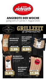 Würstchen im REWE Prospekt in Kerpen Aktueller REWE Prospekt mit Würstchen, "Dein Markt", Seite 1