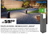 LED-Sockel- und Wegeleuchte 'Arbour' von PHILIPS im aktuellen OBI Prospekt für 59,99 €