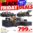 Alicante Ecksofa Angebote von Seats and Sofas bei Seats and Sofas Kamp-Lintfort für 799,00 €