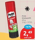 Klebestift von Pritt für 2,49 € bei budni im Angebot Klebestift von Pritt im aktuellen budni Prospekt
