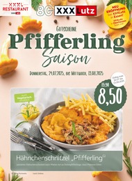 XXXLutz Möbelhäuser Prospekt für Oberhausen: "GUTSCHEINE Pfifferling Saison", 12 Seiten, 24.07.2025 - 13.08.2025