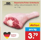 Netto Marken-Discount Unterschleißheim - Bayerische Puten-Unterkeule Angebot im Prospekt Bayerische Puten-Unterkeule bei Netto Marken-Discount im Unterschleißheim Prospekt für 3,79 €