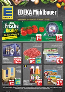 Aktueller EDEKA Prospekt "Wir lieben Lebensmittel!" Seite 1 von 28 Seiten für Schnaittach