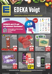 Milka im EDEKA Prospekt in Plauen Aktueller EDEKA Prospekt mit Milka, "Wir lieben Lebensmittel!", Seite 1