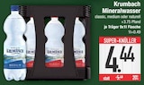 Mineralwasser von Krumbach im aktuellen EDEKA Prospekt für 4,44 €
