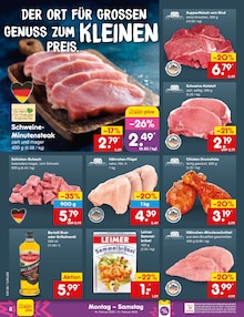 Schweinefleisch im aktuellen Netto Marken-Discount Prospekt (Freiburg (Breisgau)) Schweinefleisch im Netto Marken-Discount Prospekt "Aktuelle Angebote" mit 54 Seiten (Freiburg (Breisgau))