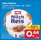 Milchreis im Netto Marken-Discount Prospekt Milchreis von Müller im aktuellen Netto Marken-Discount Prospekt für 0,44 €
