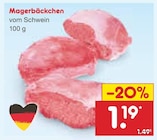 Magerbäckchen Angebot in Altenberg Magerbäckchen im aktuellen Prospekt bei Netto Marken-Discount in Altenberg