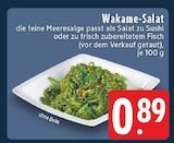 EDEKA - Wakame-Salat Angebot im Prospekt Wakame-Salat bei EDEKA im Prospekt "" für 0,89 €