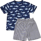 Schlafanzug im dm-drogerie markt Prospekt Schlafanzug mit Haifisch-Muster, blau, Gr. 104 von ALANA im aktuellen dm-drogerie markt Prospekt für 11,90 €