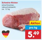 Schweine-Rücken im Angebot bei Netto Marken-Discount in Wolfenbüttel Schweine-Rücken Angebote bei Netto Marken-Discount Wolfenbüttel für 5,49 €
