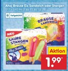 Brause Eis Sandwich oder Stangen Angebote von Ahoj bei Netto Marken-Discount Frankfurt für 1,99 €