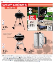 Promos Barbecue Charbon dans le catalogue "JARDIN LÀ OÙ LA VIE SE CULTIVE" de Carrefour Barbecue Charbon en promo dans le catalogue Carrefour à la page 54