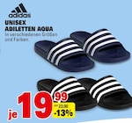 UNISEX ADILETTEN AQUA Angebote von adidas bei E center Frankenthal für 19,99 €