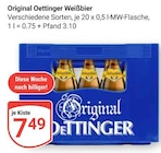 Weißbier im Angebot bei GLOBUS in Neunkirchen Weißbier Angebote von Oettinger bei GLOBUS Neunkirchen für 7,49 €