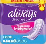 Promo -60% remise immédiate sur le 2ème sur tout Always Discreet à  dans le catalogue Intermarché Contact à Segonzac