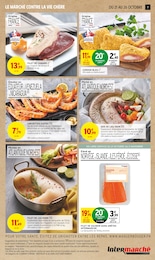 Prix et réduction Saumon dans le prospectus Intermarché Super en cours Offre Saumon dans le catalogue Intermarché Super du moment à la page 7