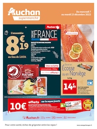 Catalogue Auchan Supermarché avec 28 pages de promos Prospectus Auchan Supermarché, "Auchan supermarché", pages, 07/12/2022 - 13/12/2022