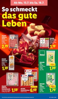 Mettwurst im aktuellen Lidl Prospekt (Frankfurt (Main)) Mettwurst im Lidl Prospekt "LIDL LOHNT SICH" mit 72 Seiten (Frankfurt (Main))