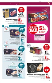 Bûche De Noël Angebote im Prospekt "Nos PRIX BAS illuminent vos fêtes" von Super U Bûche De Noël Angebote im Prospekt "Nos PRIX BAS illuminent vos fêtes" von Super U auf Seite 19